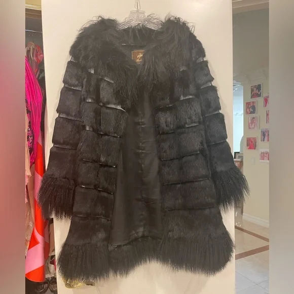 100% rabbit fur coat - Picture 3 of 9